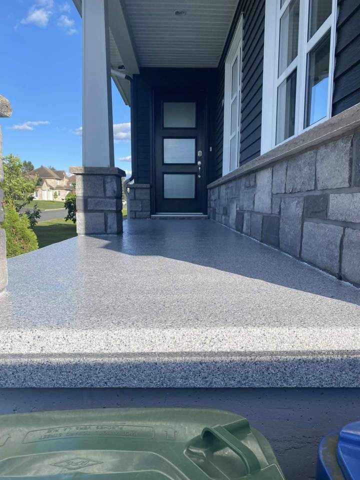 Revêtement de sol en époxy Saint-Théophile