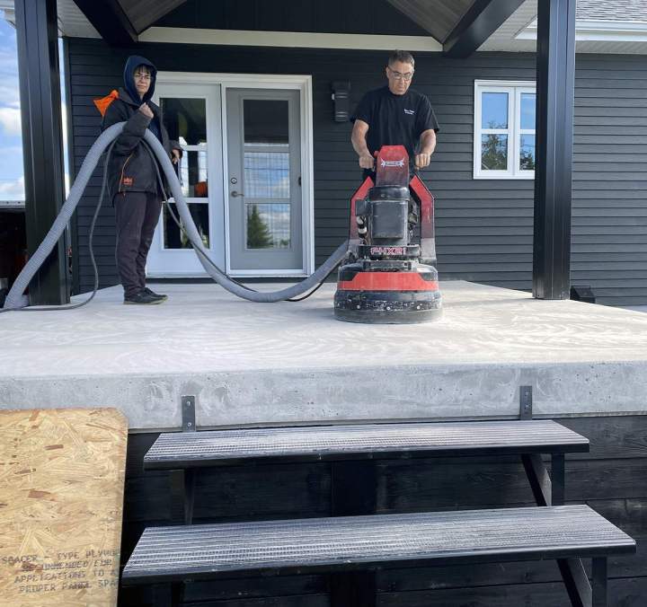 Travaux d'époxy pour béton Saint-Théophile