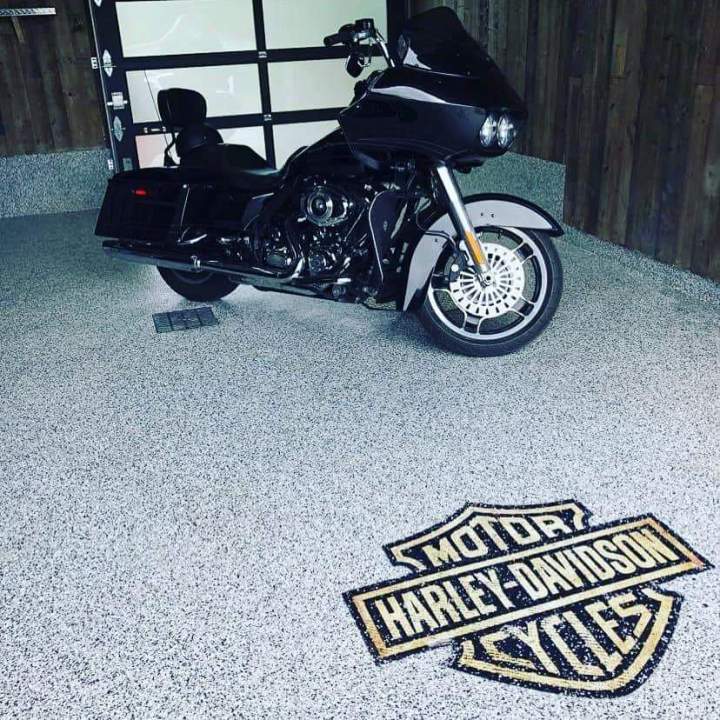 Plancher de garage en époxy Saint-Théophile